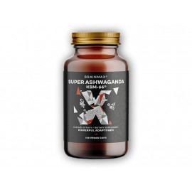 Super Ashwagandha Ekstrakt KSM-66 100 Ziołowe Kapsułki