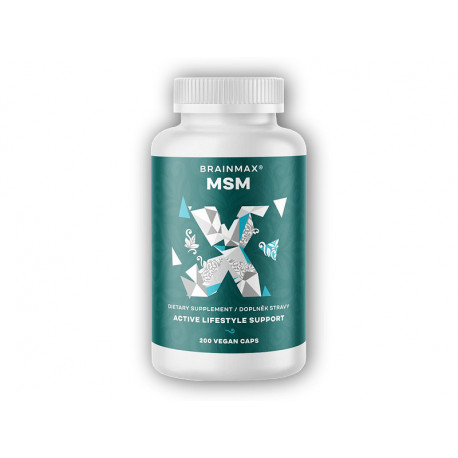 MSM 800 mg 200 kapsułek roślinnych