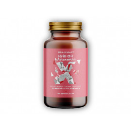 Olej z kryla z astaksantyną 500 mg 100 mg miękkie żele