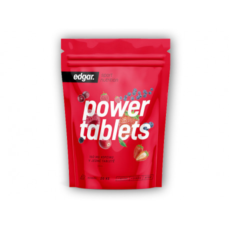 Power Tablets 20 tabletek - pakowane pojedynczo - jagody