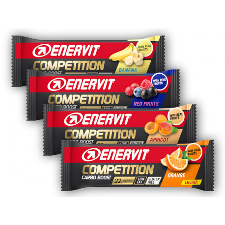Enervit Competition Baton 30g bezglutenowy - czerwone owoce