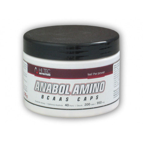 Anabol Amino BCAA z 200 kapsułkami