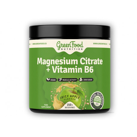 Cytrynian Magnezu + Witamina B6 150g - Sok Jabłkowy