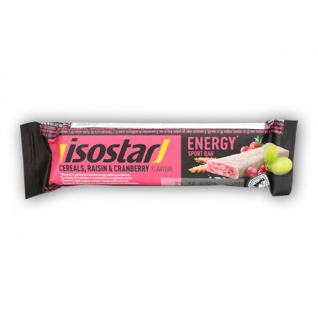 Isostar baton energetyczny sport 40g - wieloowocowy z płatkami zbożowymi