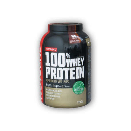 100% Whey Protein NOWOŚĆ 2250g - czekoladowe brownie