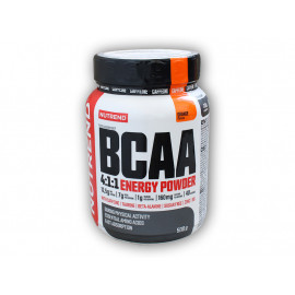 BCAA 4:1:1 Energy Powder 500g - Pomarańczowy
