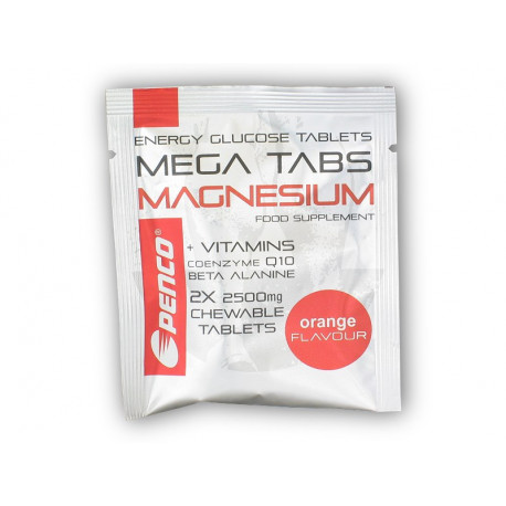 Mega Tabs Magnez 2x2500 mg pomarańczowy