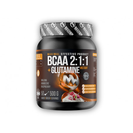 BCAA + Glutamina 500g - Zielone Jabłko