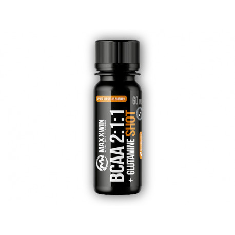 BCAA + Glutamina shot 60ml - pomarańczowy