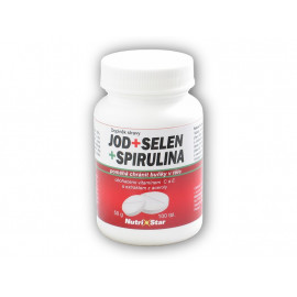 Jod Selenium Spirulina 100 tabletek
