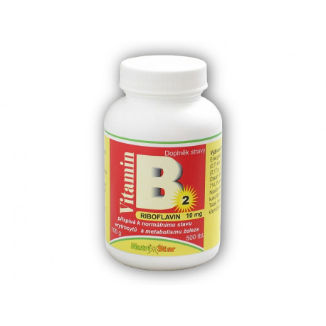 Ryboflawina witamina B2 10 mg 500 tabletek