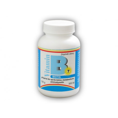 Biotyna Witamina B7 500mcg 500 tabletek