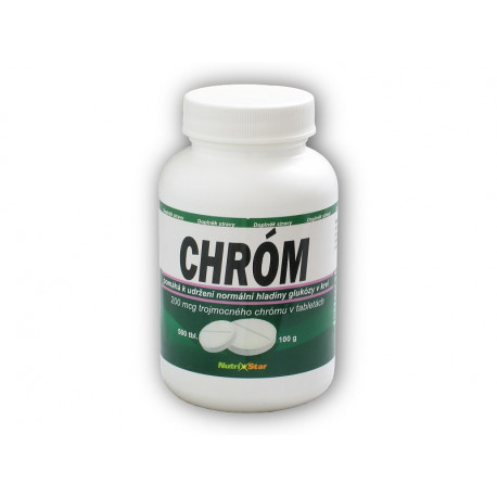 Chromium GTF 200mcg 500 tabletek