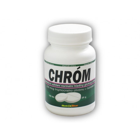 Chromium GTF 200mcg 100 tabletek