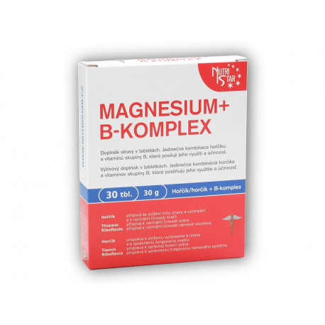 Magnez B-complex 30 tabletek