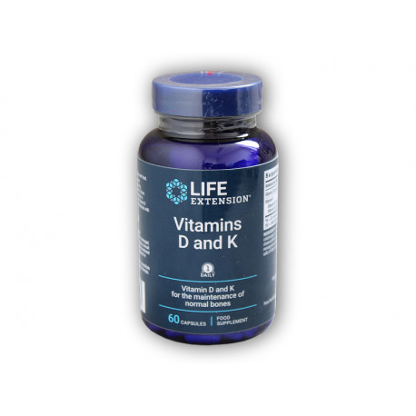 Witaminy D i K 60 kapsułek