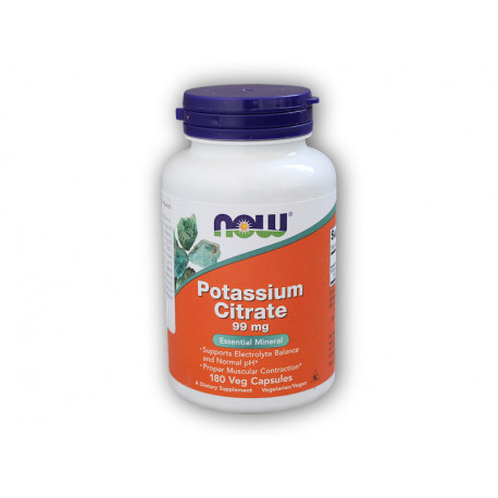 Cytrynian potasu 99 mg 180 kapsułek