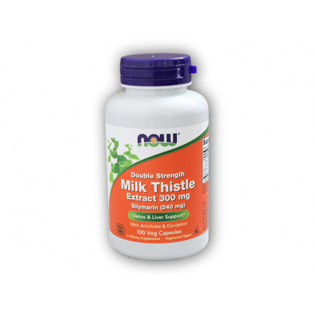 Podwójna moc ekstraktu z ostropestu plamistego 300 mg 100 kapsułek warzywnych