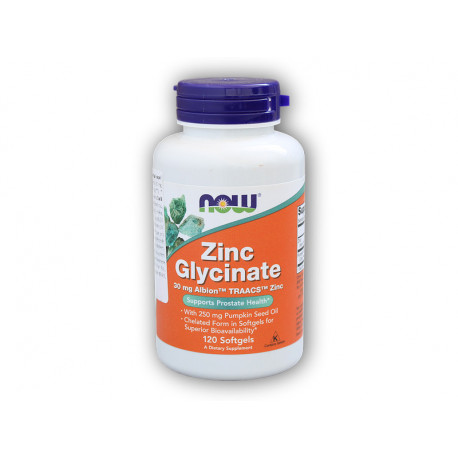 Glicynian + Olej Dyniowy 30 mg 120 Kapsułek