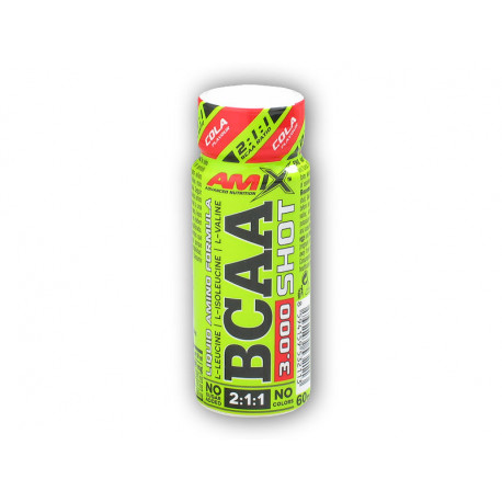 BCAA 3000 2:1:1 Shot 60ml Ampułki - Cola