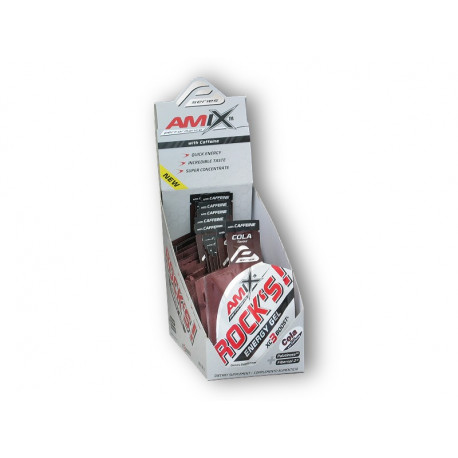 20x Rocks Żel Energetyczny z Kofeiną 32g - Smak Kola