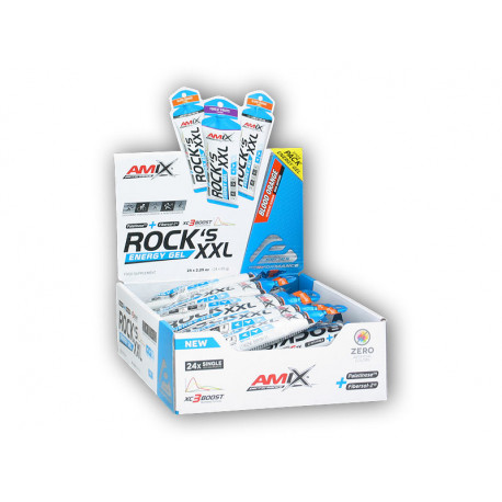 24x Rocks Energy Gel XXL z Kofeiną 65g - cola