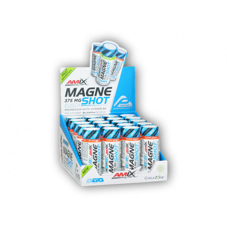 20x Magne Shot Forte 375mg 60ml - Czerwona Pomarańcza