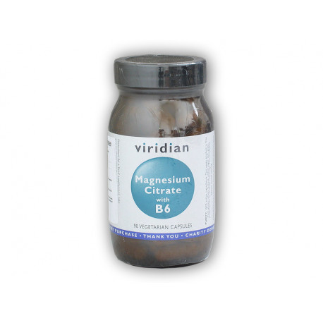 Cytrynian magnezu z witaminą B6 90cps